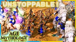 Age Of Mythology: Retold - Top Players Use INSANE Strategies! Matthieu Vs Victor