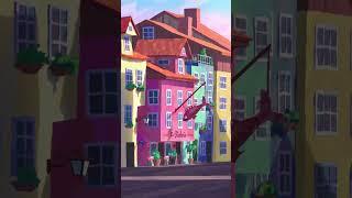 roughen edges using blender's compositor! #blender #blender3d #animation #3d #art #illustration