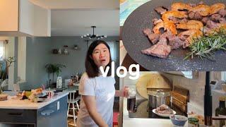 vlog｜北美生活日常】全职妈妈不拍视频的时候，在干啥？｜剪头发