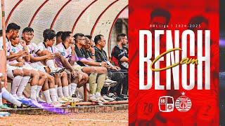 BENCH CAM | Barito Putera vs Persija [BRI Liga 1 2024/2025]