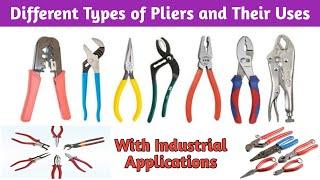 All Different Types of Pliers Used By Electricians & Technicians । With their Industrial Application