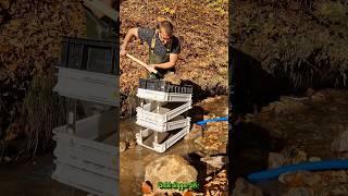 Found Real Gold! Panning with a Prototype Modular System #GoldPanning #ModularSystem