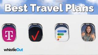 2024 BEST Travel Cell Phone Plans | Verizon + T-Mobile + GoggleFi + @visible