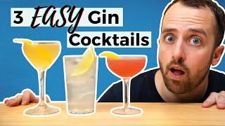 3 Easy Gin Cocktail Recipes To Make At Home!