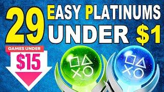 29 Easy & Quick Platinum Games Under $1 | Games Under $15 Sale November 2022 - Save up to 90%