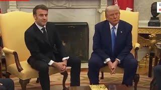 URGENT : DONALD TRUMP DÉCIDE DE RÉPONDRE À MACRON APRÈS SA SORTIE DE LA DERNIÈRE FOIS