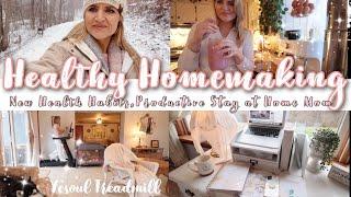 DAILY HEALTHY HOMEMAKING| Day in the Life of a TRADWIFE, HOMEMAKER, STAY AT HOME MOM, HOUSEWIFE VLOG