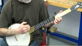 Rickard Banjos - Arnie Naiman Plays "John Brown's Dream" on Half fretless Rickard Whyte Laydie