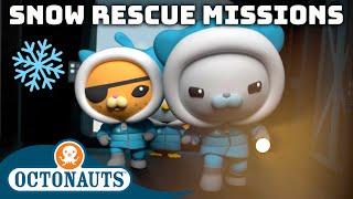 @Octonauts - ️ Snow Rescue Missions ️ | 90 Mins+ Compilation | Underwater Sea Education