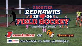 Frontier Field Hockey vs Uxbridge Massachusetts Semifinal