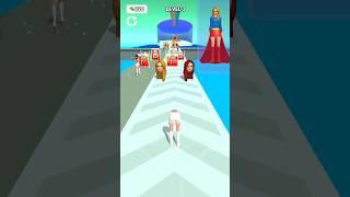 Make Super Muscle Queen Run #shorts #games #viral