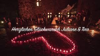 Illuminierte Seifenblasen Show zur Hochzeit