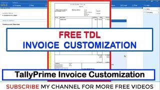 FREE TDL !!!  INVOICE CUSTOMIZATION