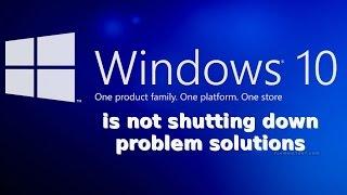 Fix Shutdown Issue Windows 10