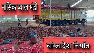 नाशिक प्याज का निर्यात बांग्लादेश और श्रीलंका को | Nashik Onion Export to Bangladesh & Sri Lanka