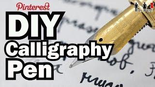 DIY Calligraphy Pen - Man Vs Corinne Vs Pin - Pinterest Test #61