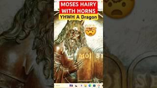 Dragon God in the #bible #Moses w/ horns  People #shortvideo #shortsfeed #ancient