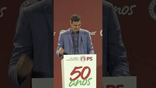 Comemorações dos 50 Anos do PS | Pedro Sanchez, sobre a fundação do Partido Socialista