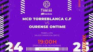 MCD TORREBLANCA - LBTL FUTSAL ALCANTARILLA | PRIMERA DIVISIÓN FEMENINA FÚTBOL SALA | J13