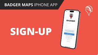 How To Sign Up For Badger Maps [iPhone App]