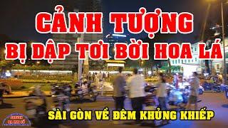 CẢNH TƯỢNG BỊ DẬP TƠI BỜI HOA LÁ KHỦNG KHIẾP - NHÀ THỜ ĐỨC BÀ SÀI GÒN NGÀY NAY