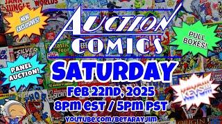 AUCTION COMICS SATURDAY - PANEL AUCTION!