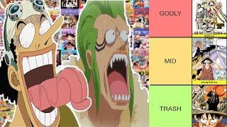 The BEST One Piece Pre-Time Skip Arc Tier List