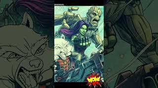 GUARDIANS OF THE GALAXY | GOTG | ATTACK | AVENGERS | DYNAMIC COLORING | MEWARNAI |