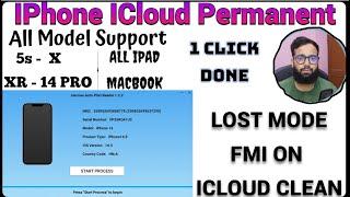 iPhone iCloud Remove Permanent | 5s To 14 Pro Max , Plist Service one Click Done , Lost Mode Unlock