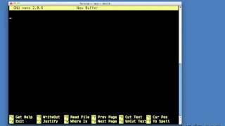 0303 Unix text editors