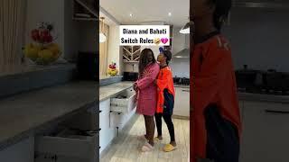 HilariousDiana and Bahati switch roles #shorts #dianabahati #bahatikenya #foryou