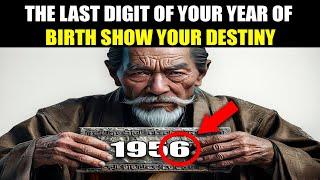 What the Last Digit of Your Birth Year Means WILL SURPRISE YOU | Buddhist Teachings