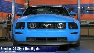 Mustang Smoked OE Style Headlights (05-09 GT, V6) Review