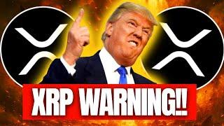 CRYPTO MARKET CRASH: XRP HOLDERS YOU NEED TO WATCH THIS NOW! | LISTEN CLOSE (XRP URGENT NEWS TODAY)