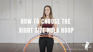 How to Choose the Right Size Hula Hoop for Hoop Dance & Fitness