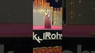 Anchor Namrata Hosting Sangeet Ceremony at Bhinmal 