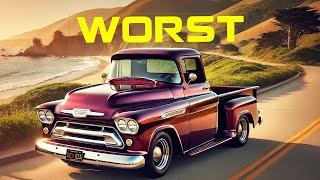 20 Worst American Pickup Trucks of the 1960s That Everyone Hates