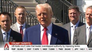 US trade court blocks Trump's sweeping global tariffs, says he overstepped authority