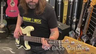 SX Bass Guitars