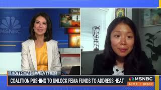 Jean Su MSNBC Interview on FEMA Extreme Heat Petition