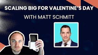 VALENTINE'S DAY POD SCALING WITH TOP SELLER MATT SCHMITT | Coffee with Michael | ShineOn