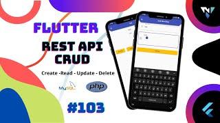 @Google  #Flutter #103: MySQL + DataTable, SQL CRUD Operations with REST API