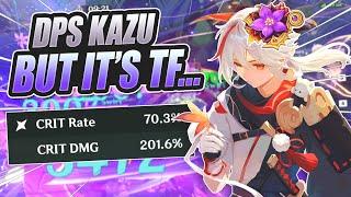 I Turned Kazuha into a BOOTLEG CYNO | DPS Aggravate Kazuha ft. C2 Nahida