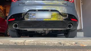 Revs - CorkSport 2021 Mazda 3 Turbo 80mm Cat Back Exhaust System