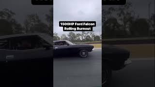 Mad Max 1500HP Ford Falcon Rolling Burnout