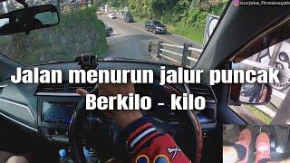 AGAR REM TIDAK BLONG ‼️ Tutorial mengemudi mobil manual di turunan jalur puncak