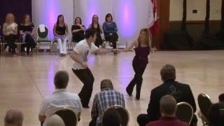 Ben Morris & Melissa Rutz Winning Improv West Coast Swing, Seattle Easter Swing