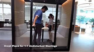 15 Cool Features of our Office Pods and Acoustic Rooms - By Versalink Malaysia