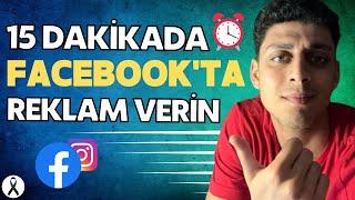 15 Dakikada Facebook'ta Reklam Verin | Para Makinesini Kurun!