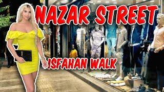 Iran Isfahan Nazar Street Walking Tour | Isfahan Shopping Destination